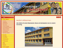 Tablet Screenshot of oberschule-seelow.de